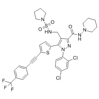 CB1-IN-1 CAS Nr.:1429239-98-4